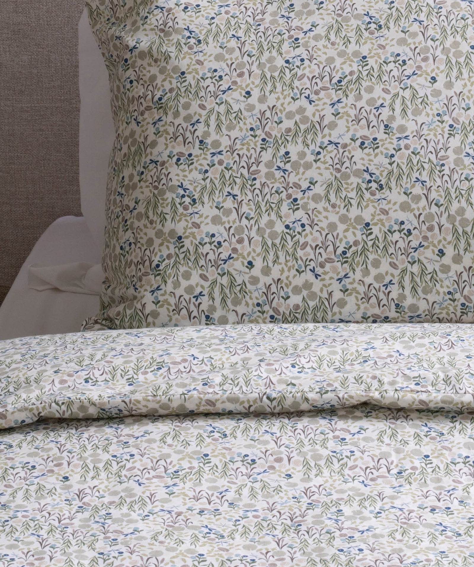 Organic Cotton Single Bedding Set - Riverbank