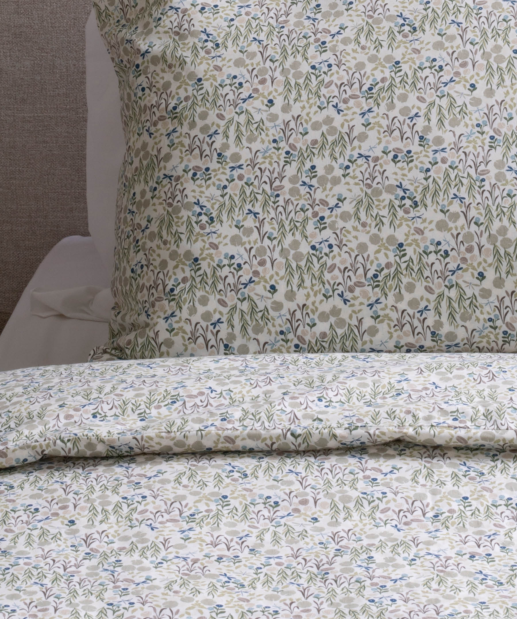 Organic Cotton Single Bedding Set - Riverbank