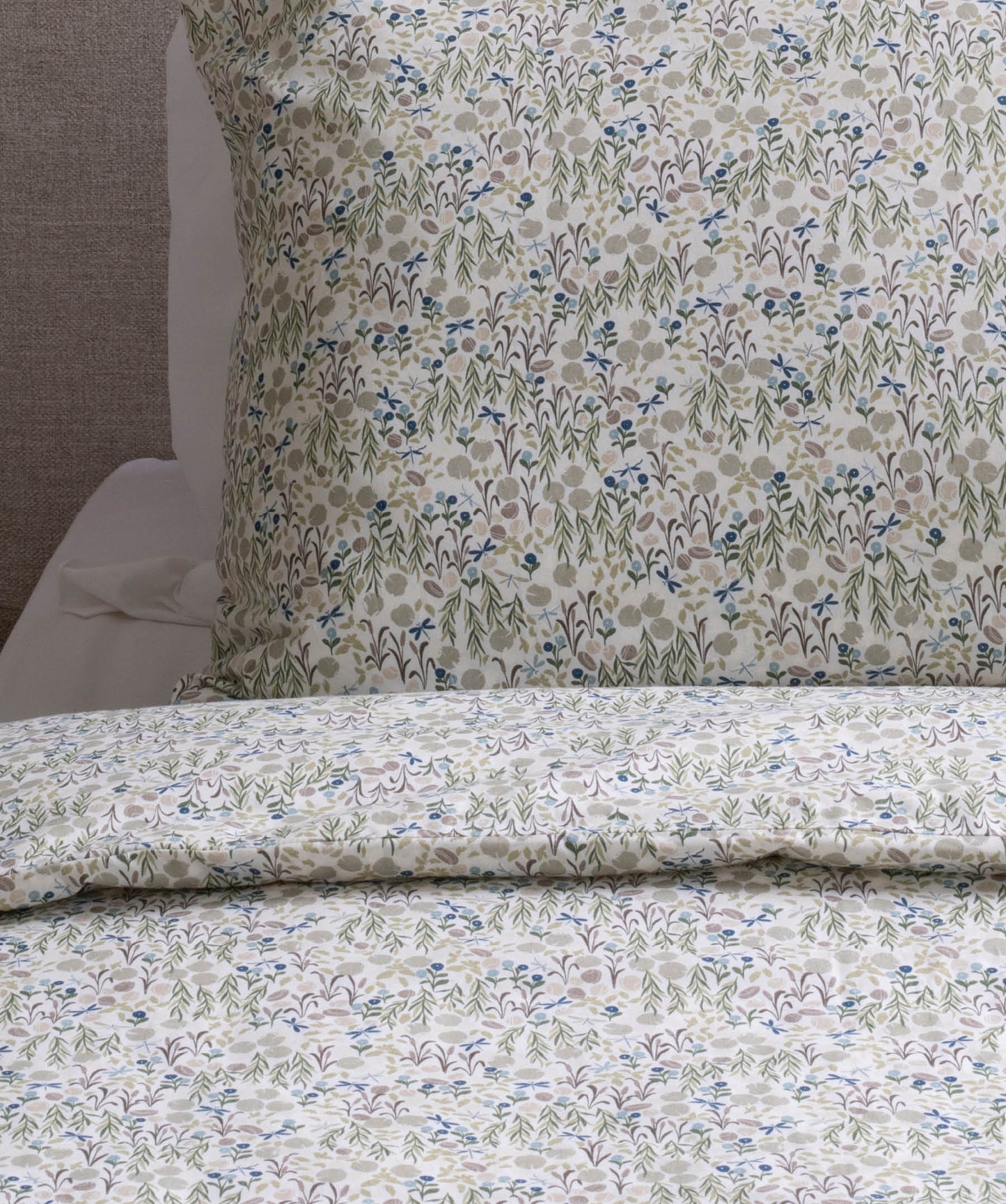 Organic Cotton Single Bedding Set - Riverbank