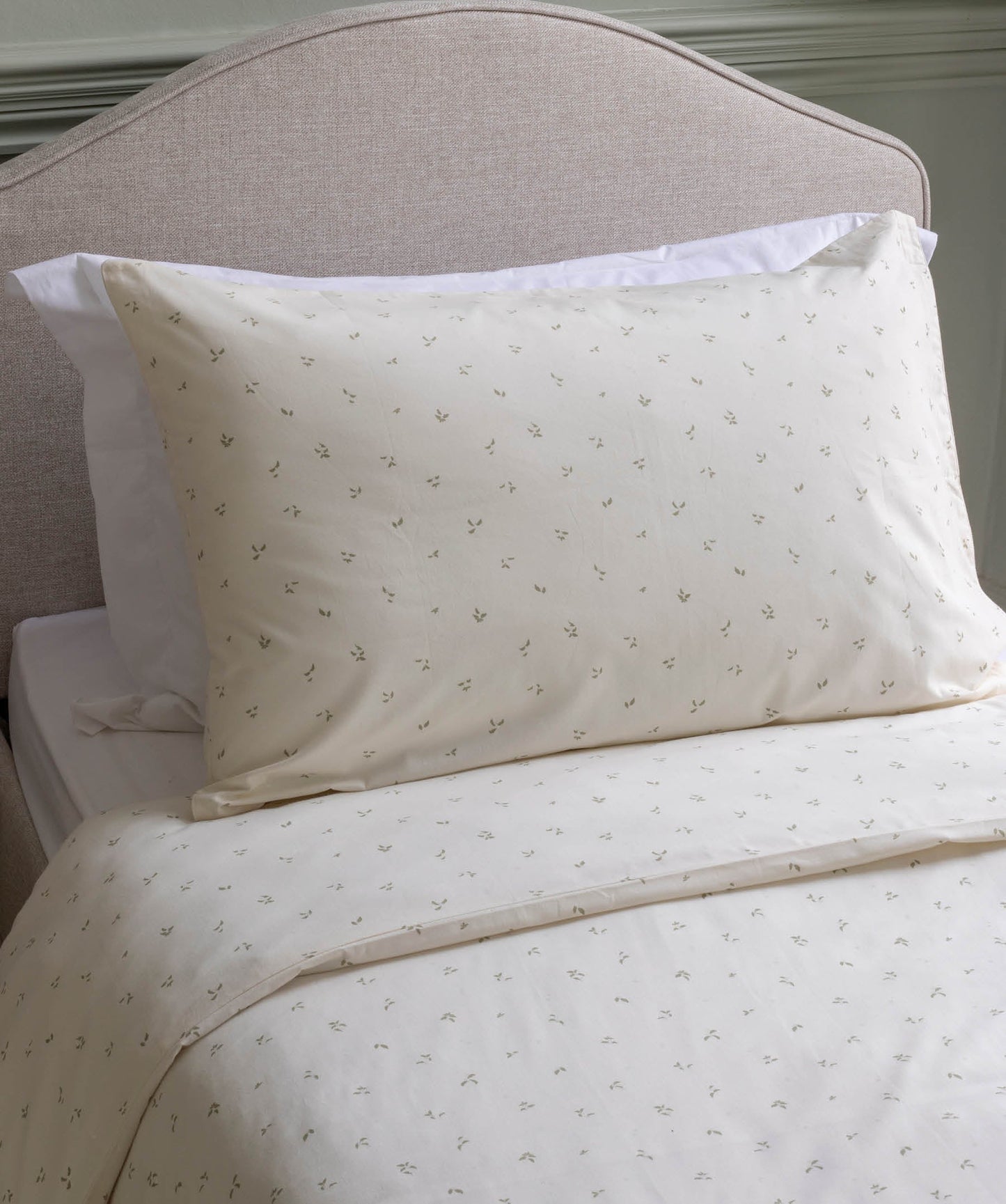 Organic Cotton Single Bedding Set - Nettle Scatter