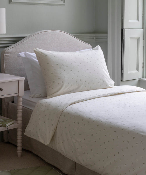 Organic Cotton Single Bedding Set - Nettle Scatter