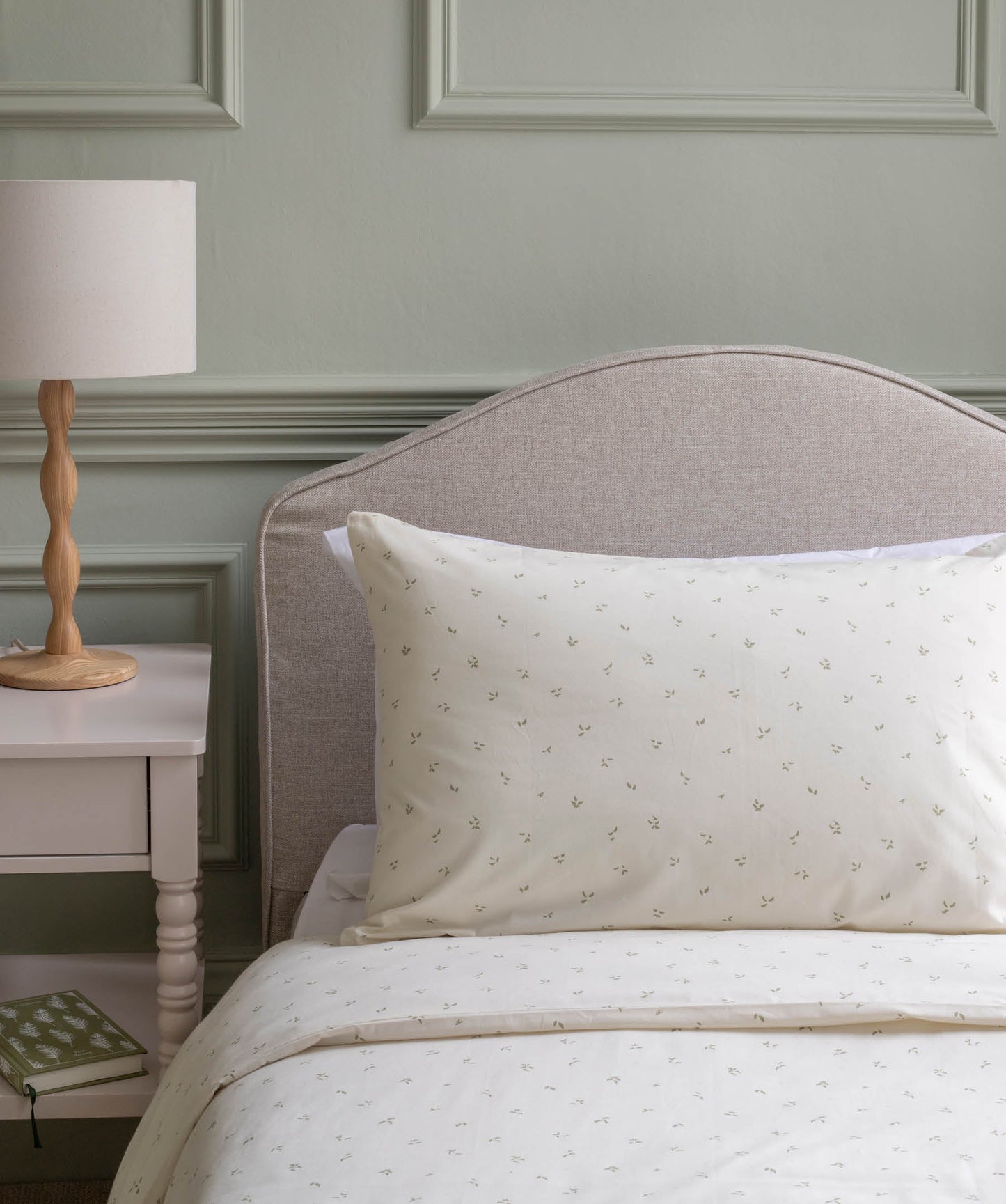 Organic Cotton Single Bedding Set - Nettle Scatter