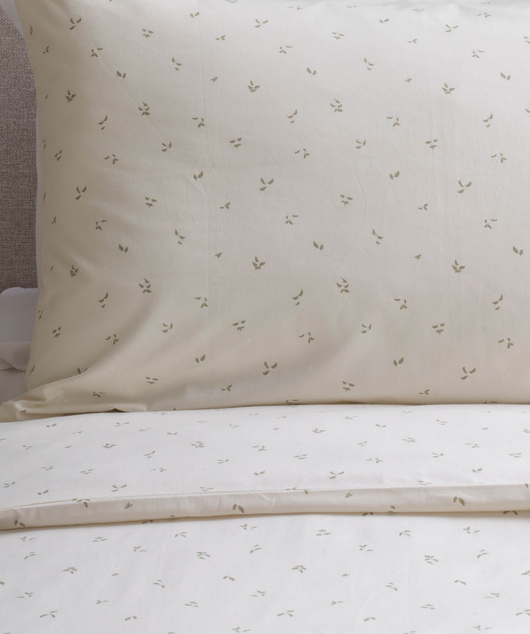 Organic Cotton Single Bedding Set - Nettle Scatter