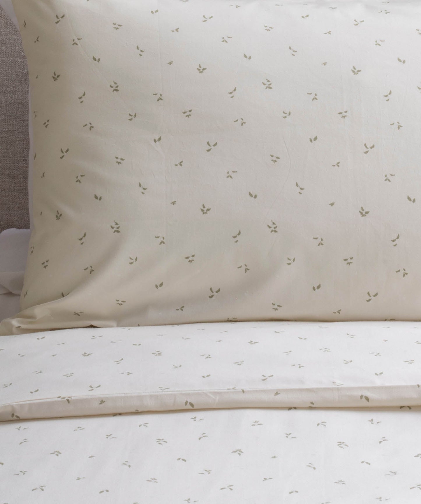 Organic Cotton Single Bedding Set - Nettle Scatter