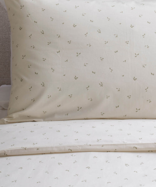 Organic Cotton Single Bedding Set - Nettle Scatter