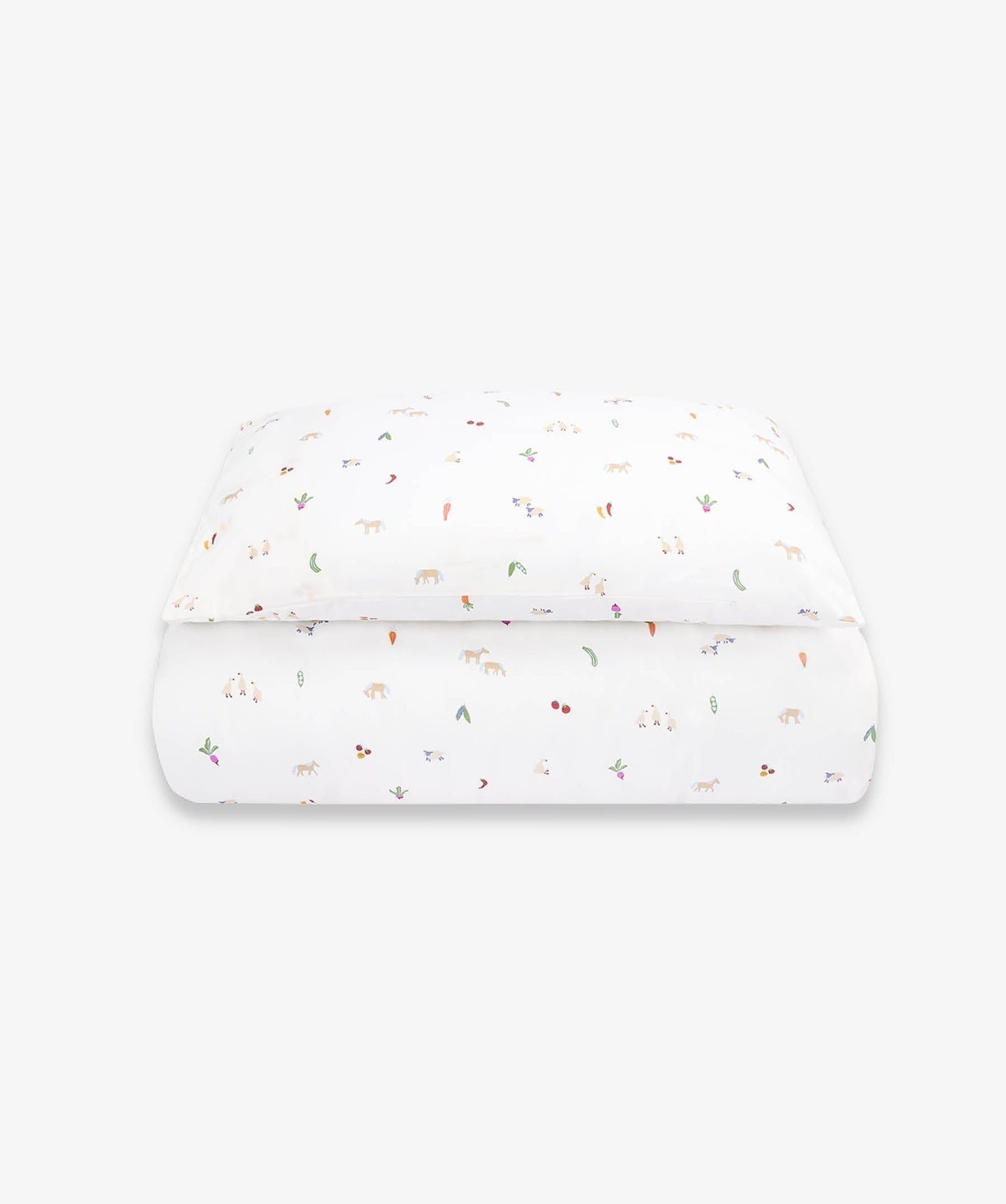 Organic Cotton Single Bedding Set  - Little Farm