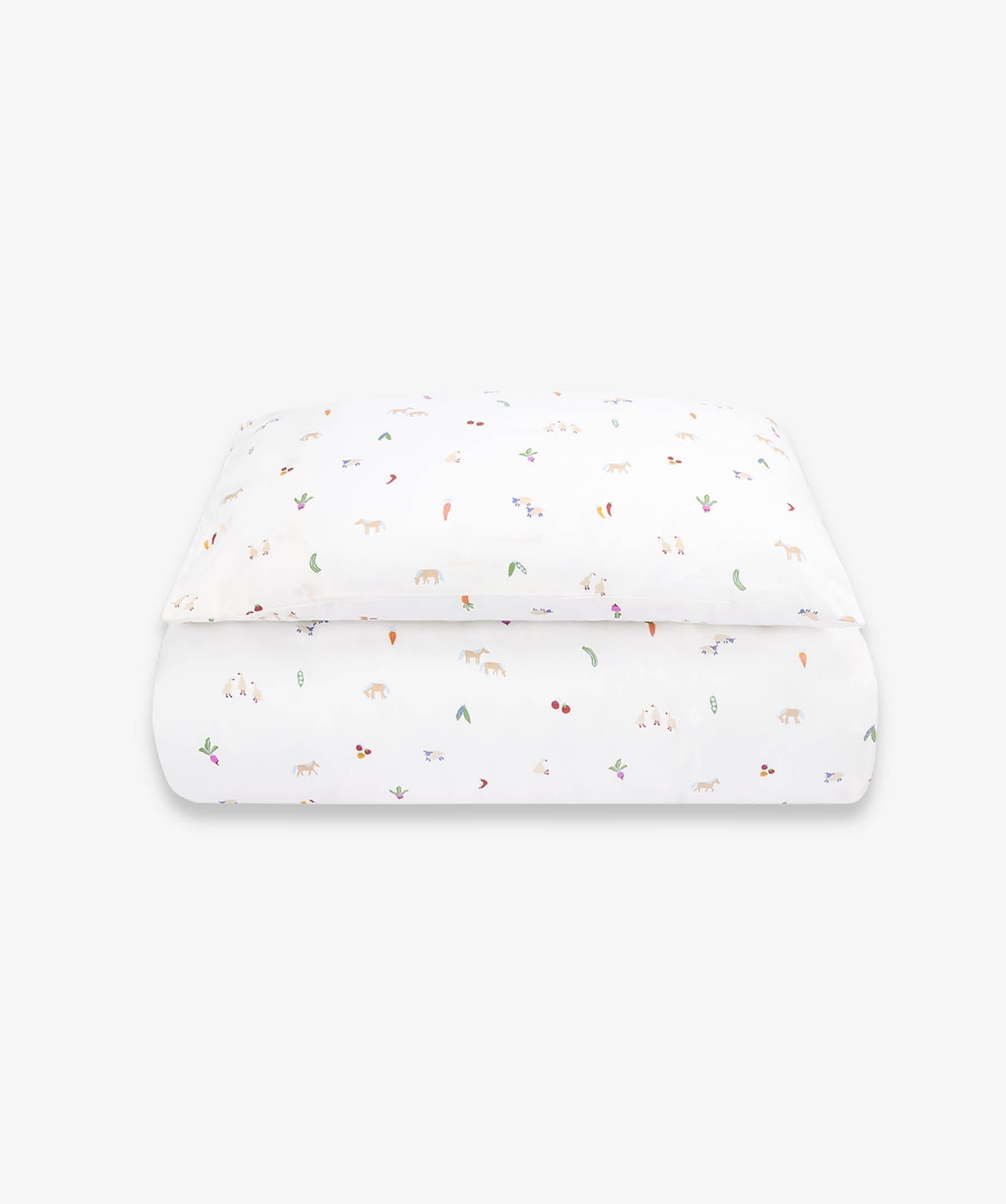 Organic Cotton Single Bedding Set  - Little Farm