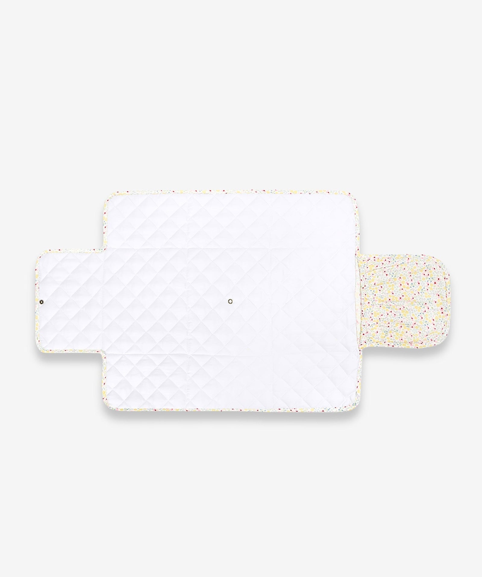 Cotton Travel Baby Changing Mat - Wildflower Garden