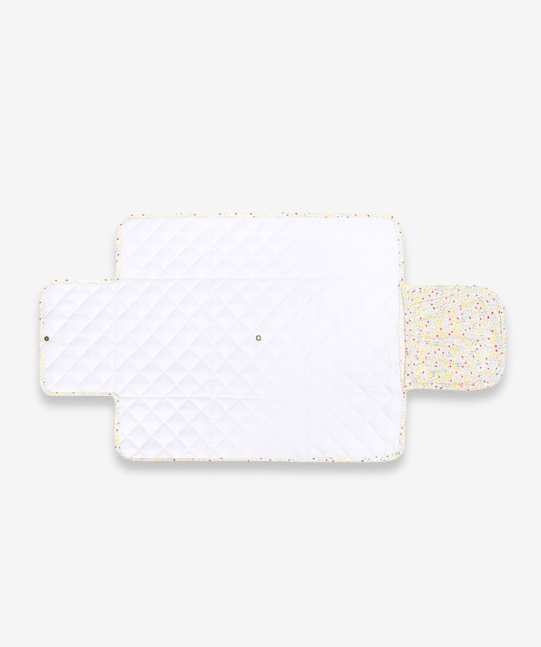 Cotton Travel Baby Changing Mat - Wildflower Garden