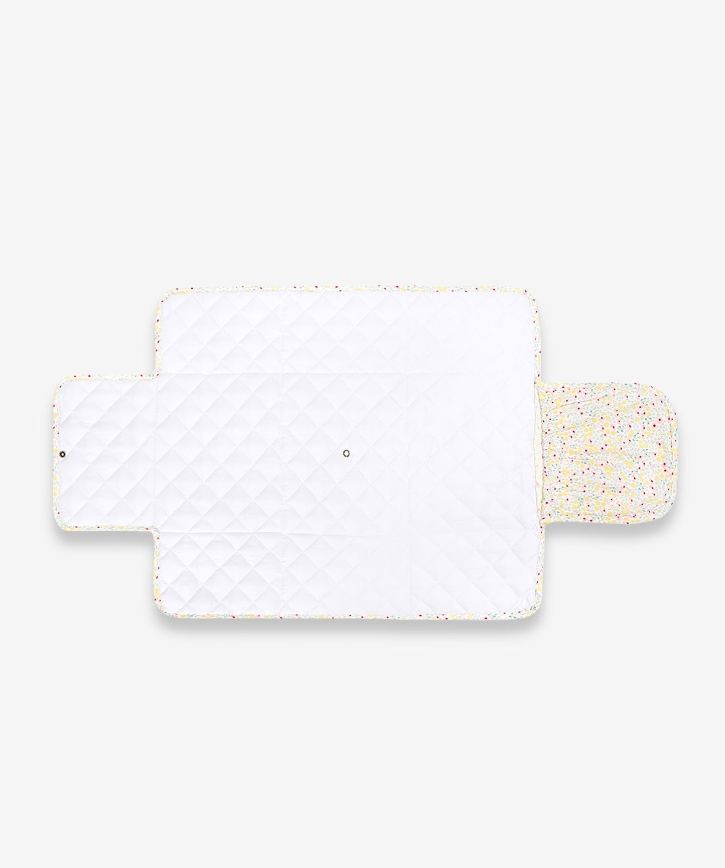 Cotton Travel Baby Changing Mat - Wildflower Garden