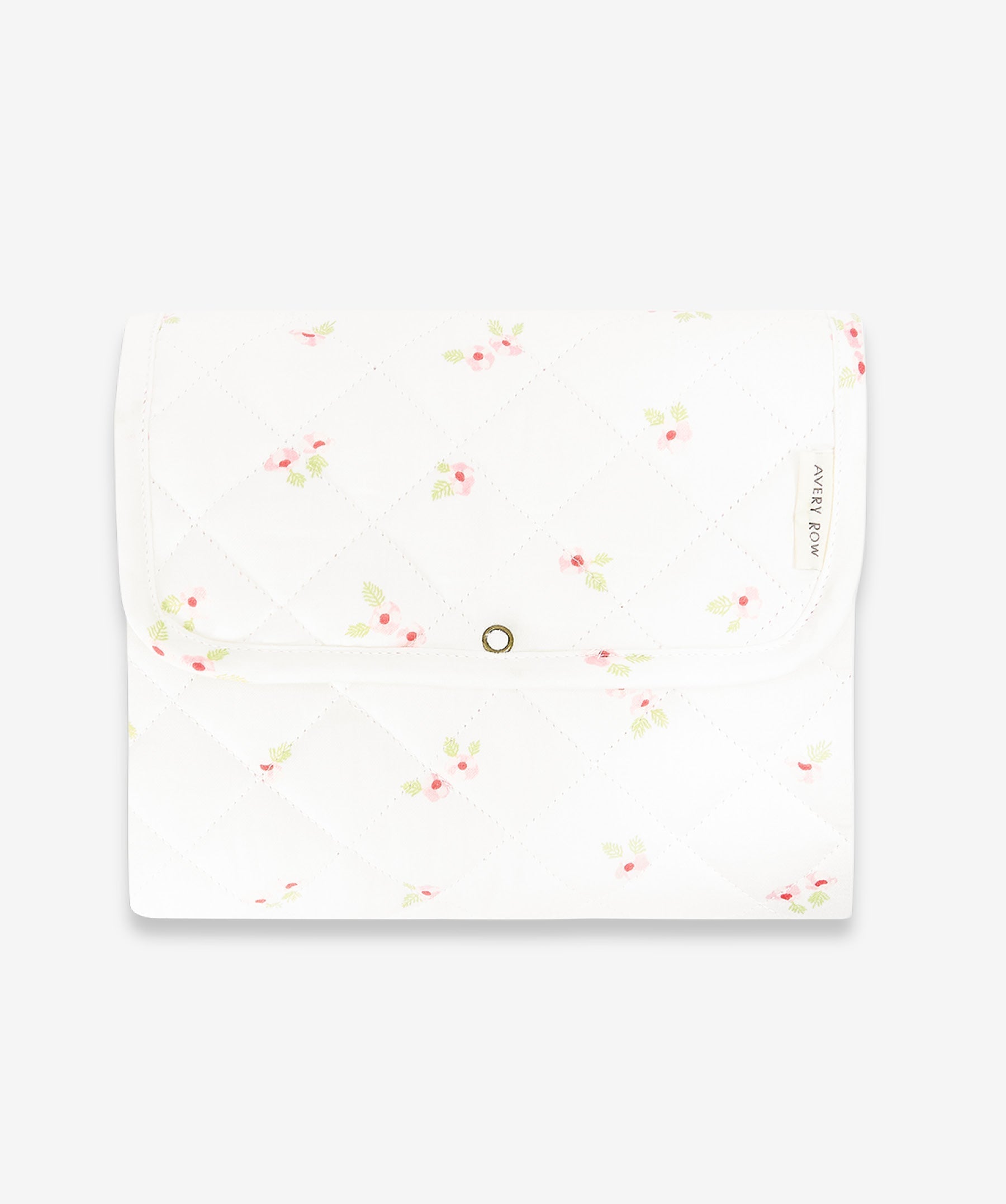 Cotton Travel Baby Changing Mat - Anemone