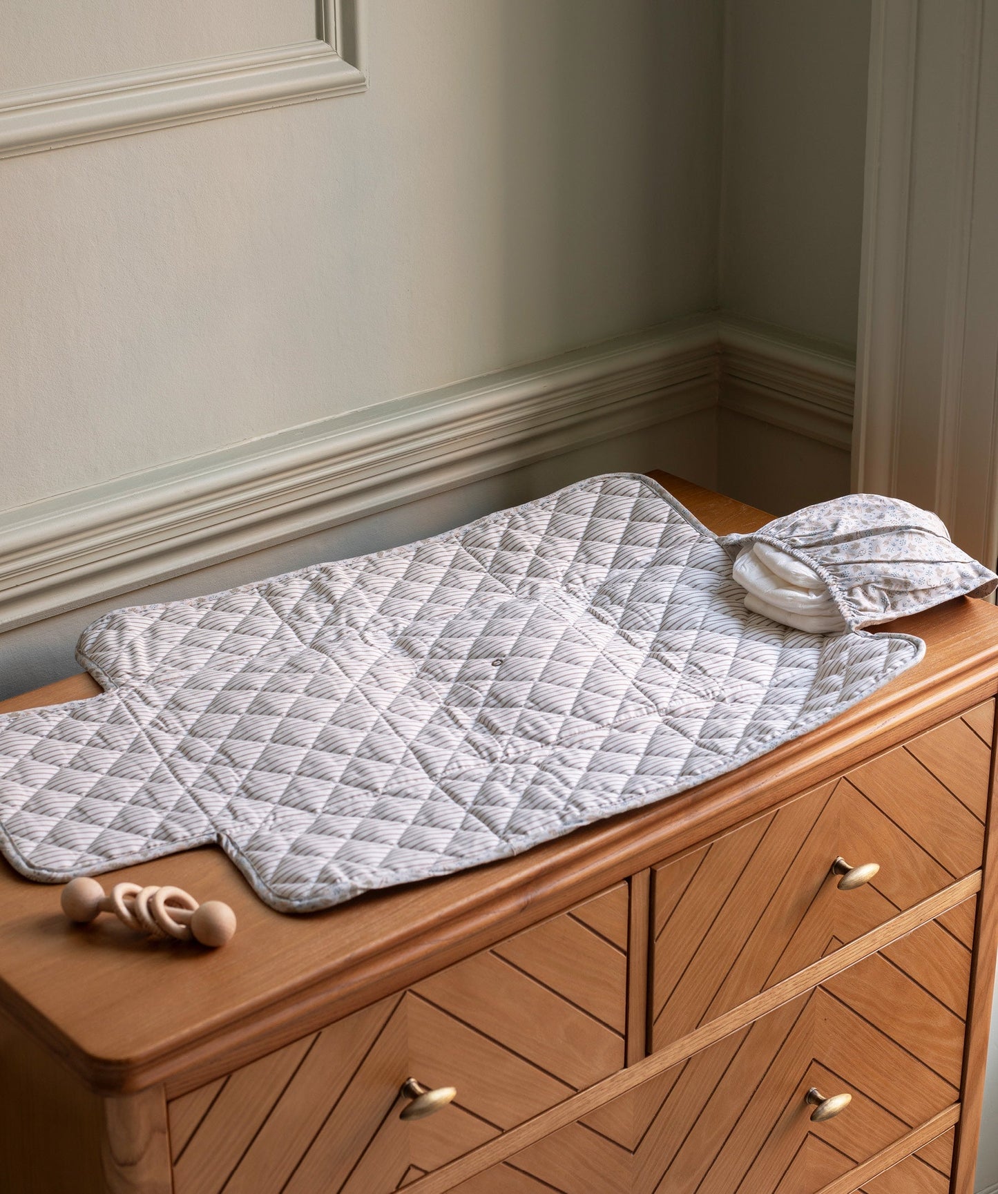 Cotton Travel Baby Changing Mat - Nature Trail