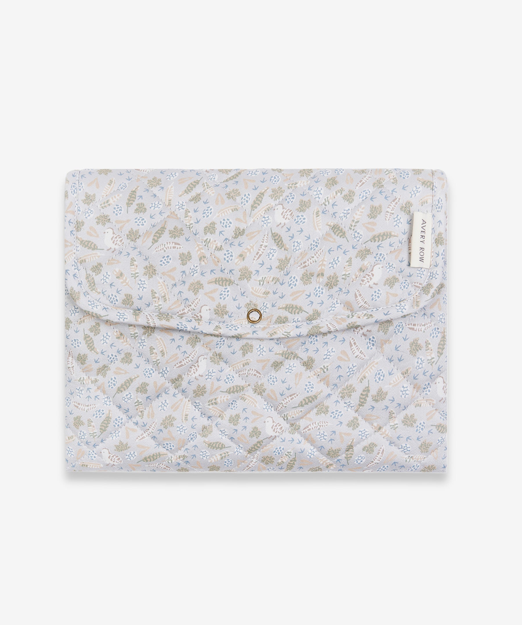 Cotton Travel Baby Changing Mat - Nature Trail