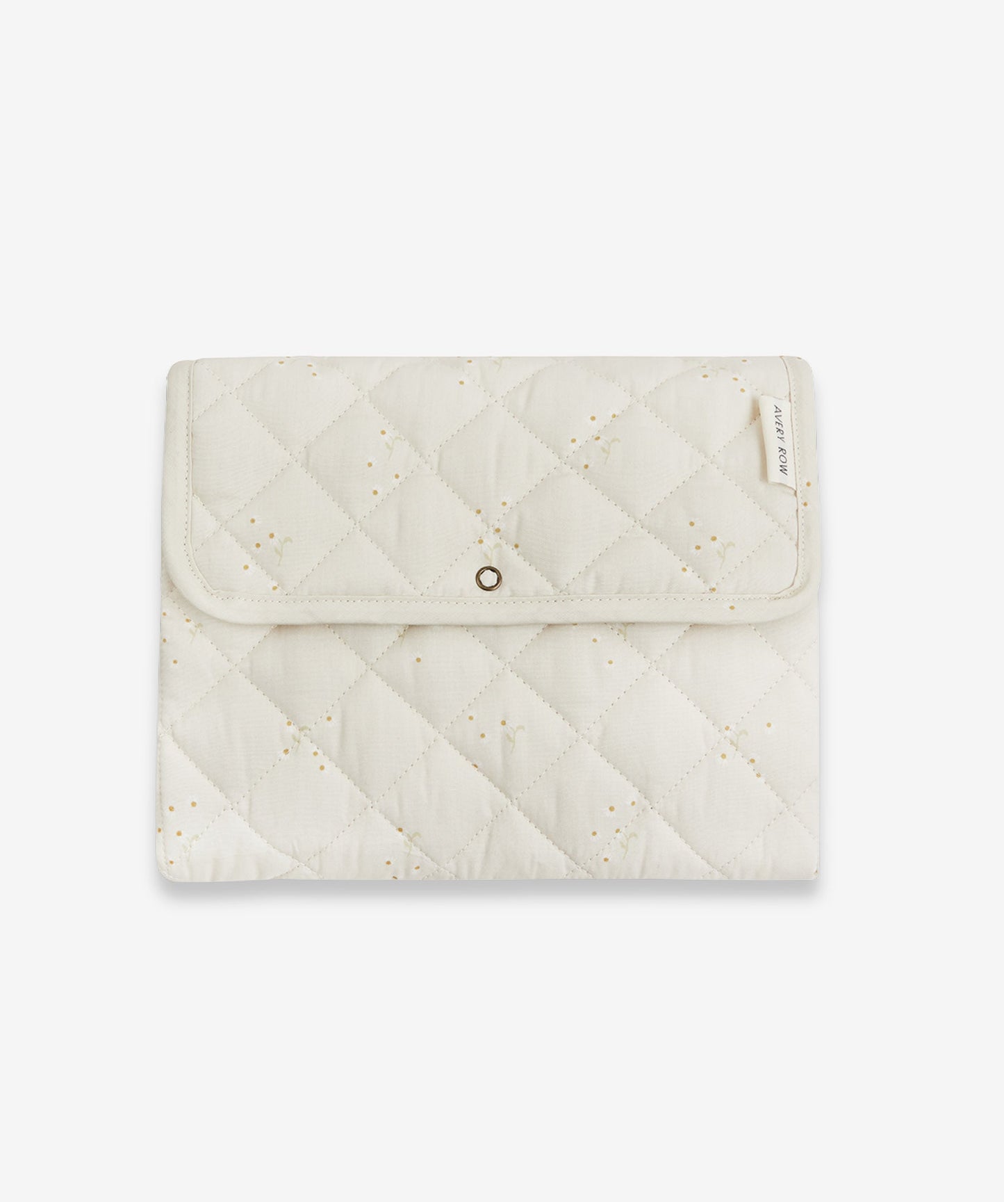 Cotton Travel Baby Changing Mat - Wild Chamomile