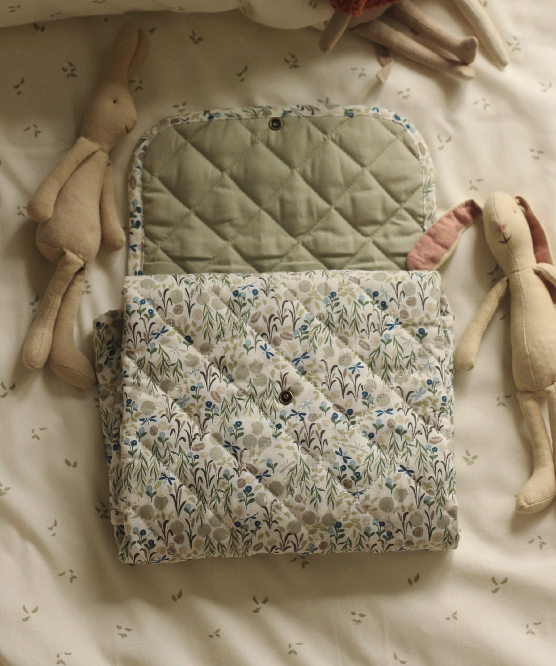 Travel Baby Changing Mat - Riverbank