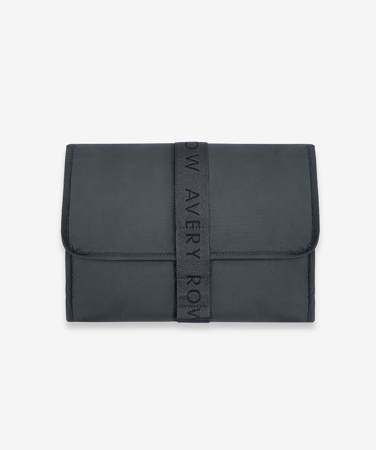 Recycled Nylon Travel Baby Changing Mat - Soft Black