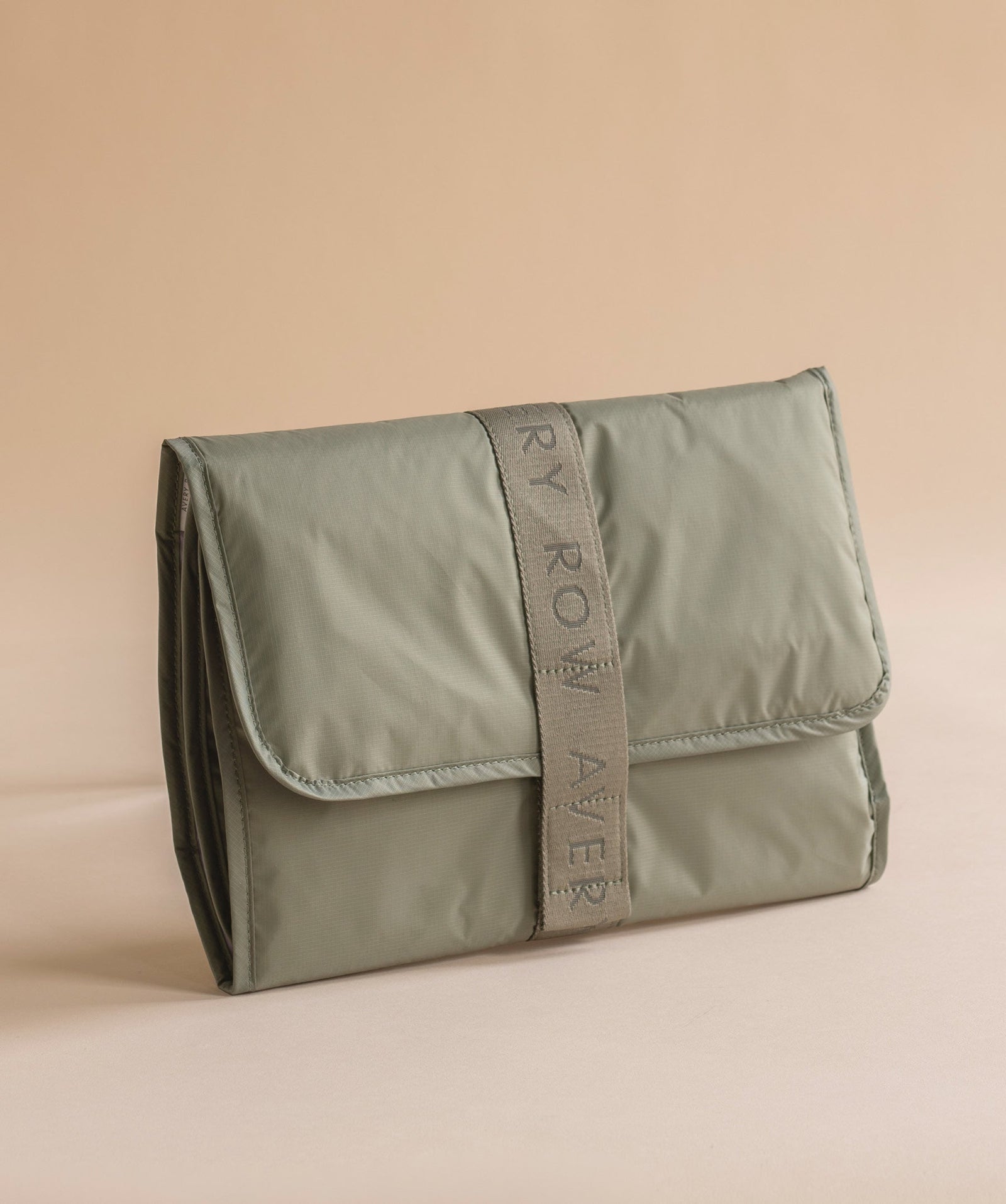 Recycled Nylon Travel Baby Changing Mat - Olive