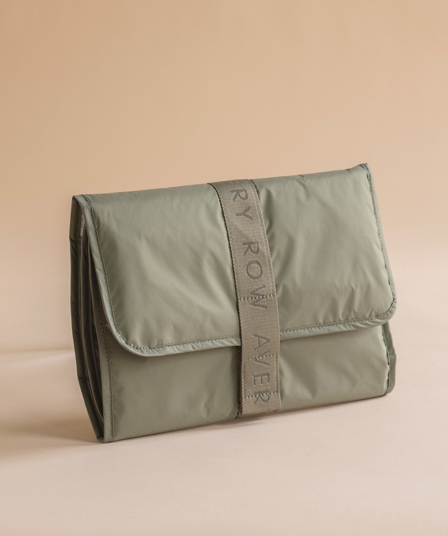 Recycled Nylon Travel Baby Changing Mat - Olive
