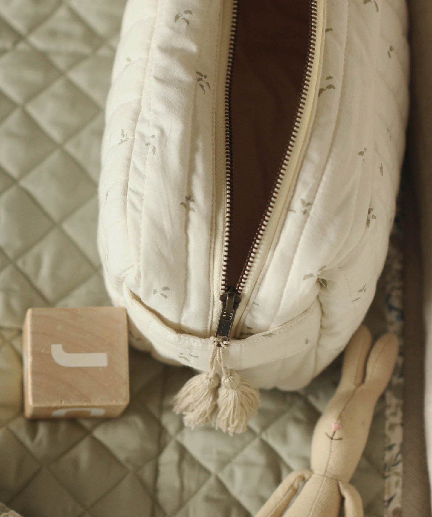 Wash bag - Nettle Scatter