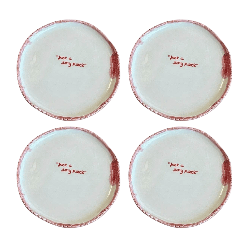 The Tiny Collection Dessert Plates | Set of Four