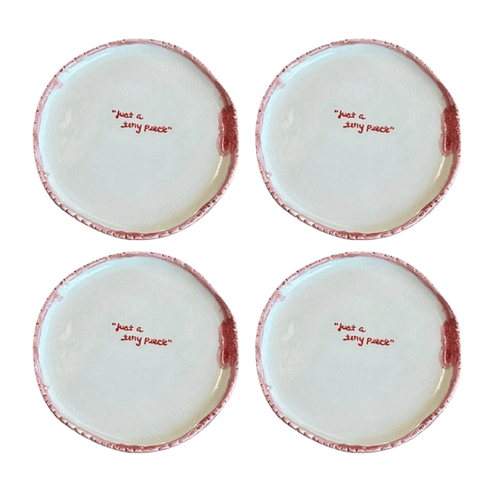 The Tiny Collection Dessert Plates | Set of Four