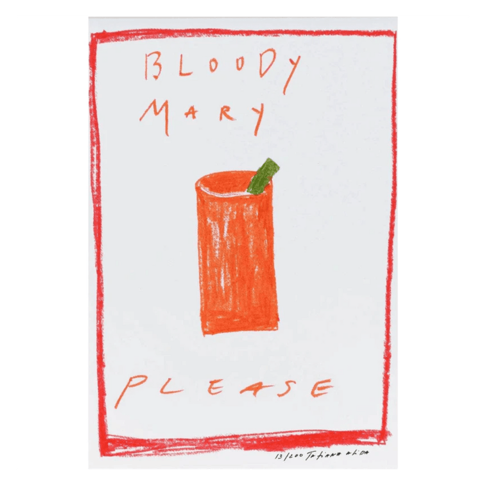 Bloody Mary Please Art Print