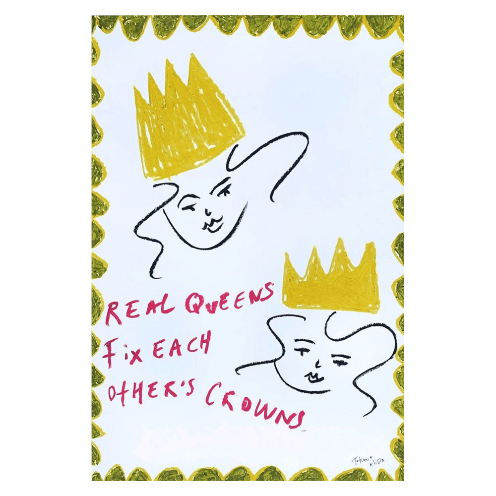 Real Queens Art Print