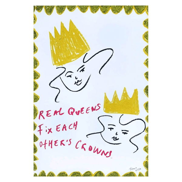 Real Queens Art Print
