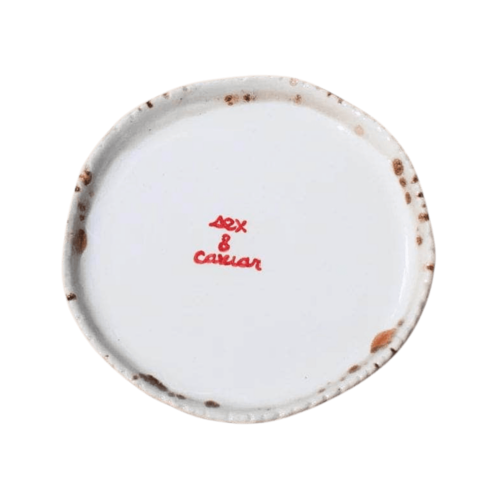 "Sex & Caviar" Tiny Plates | Set of Two