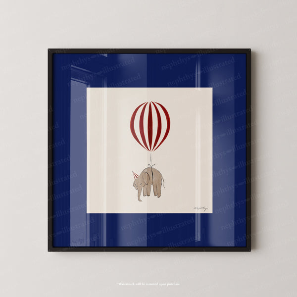 Elephant Balloon Personalised