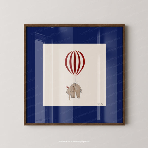 Elephant Balloon Personalised