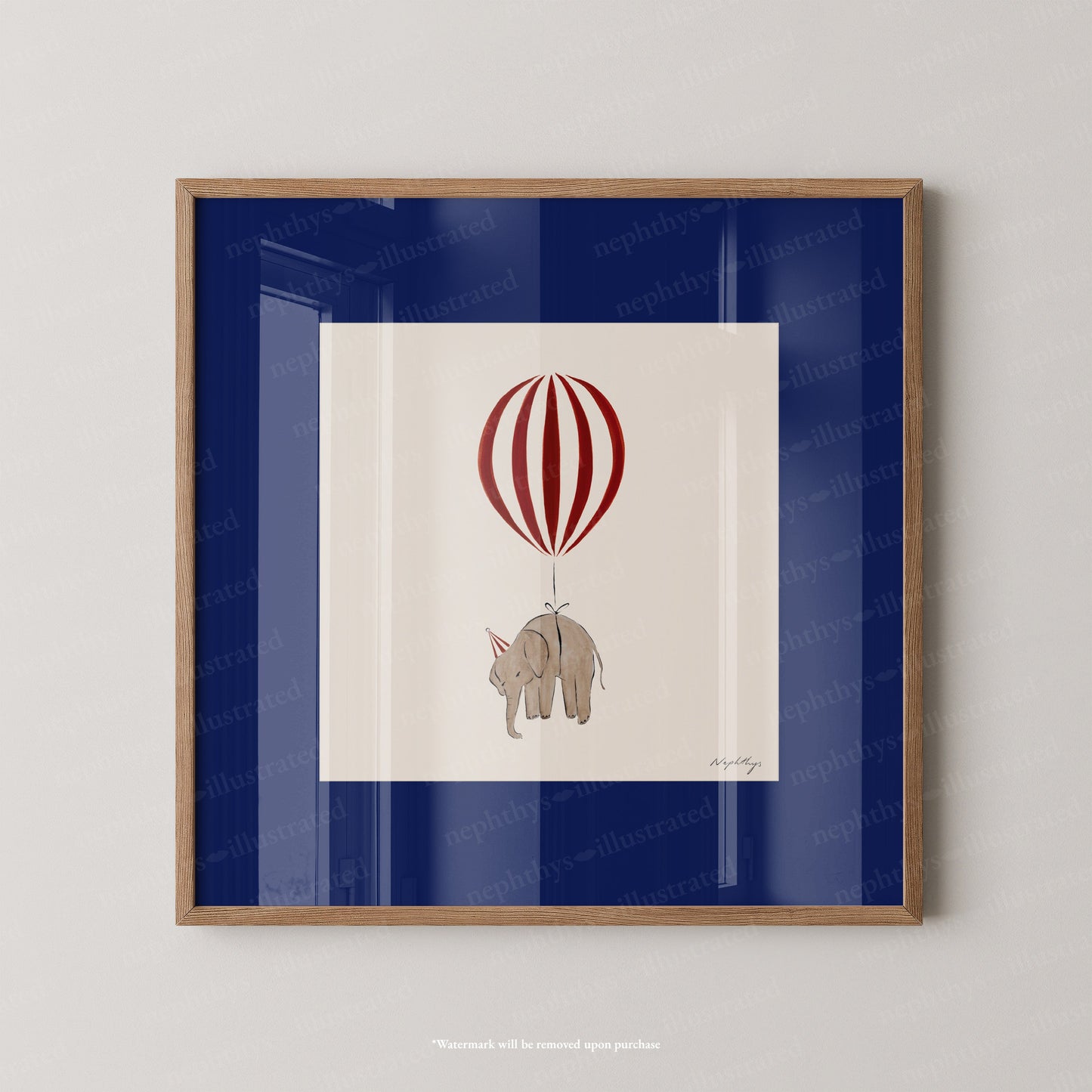 Elephant Balloon Personalised