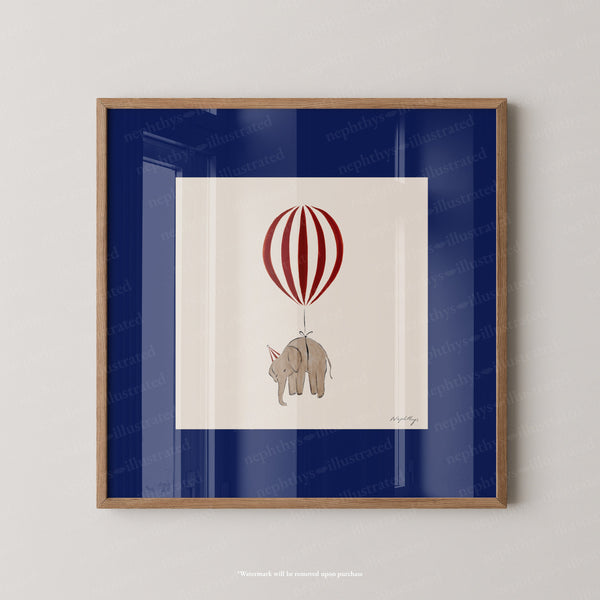 Elephant Balloon Personalised