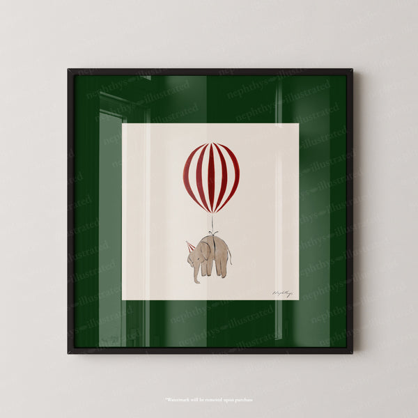 Elephant Balloon Personalised