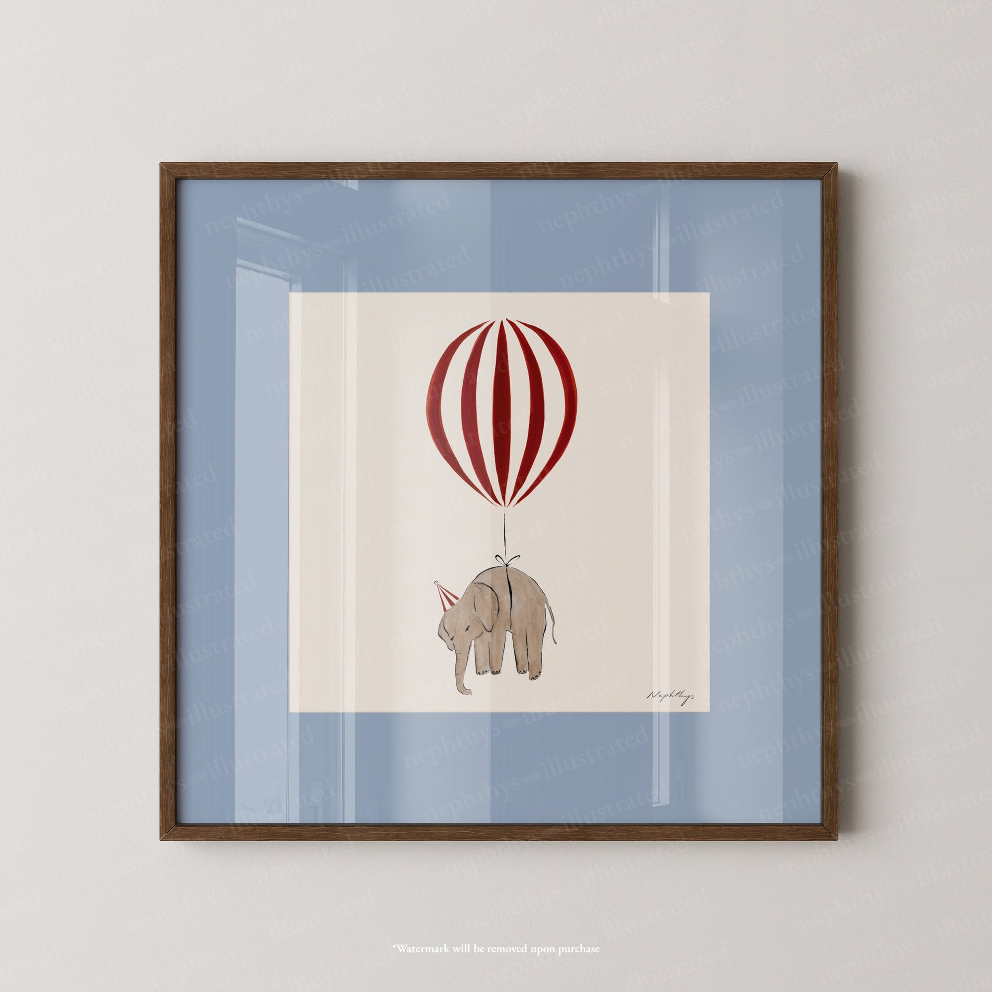 Elephant Balloon Personalised