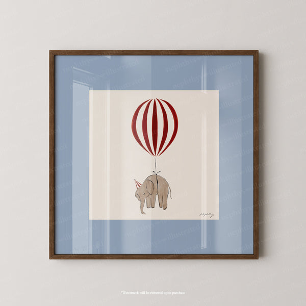 Elephant Balloon Personalised