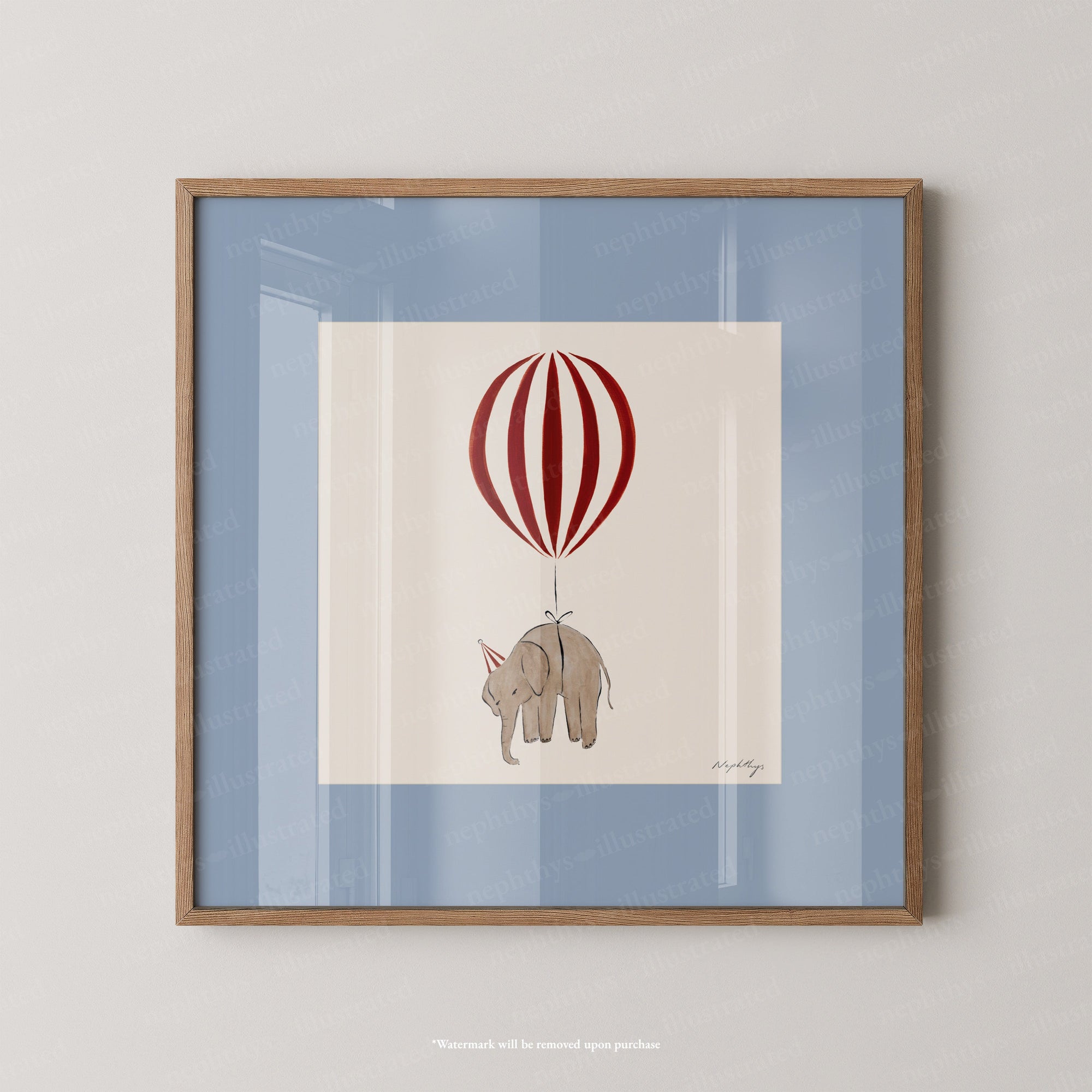 Elephant Balloon Personalised