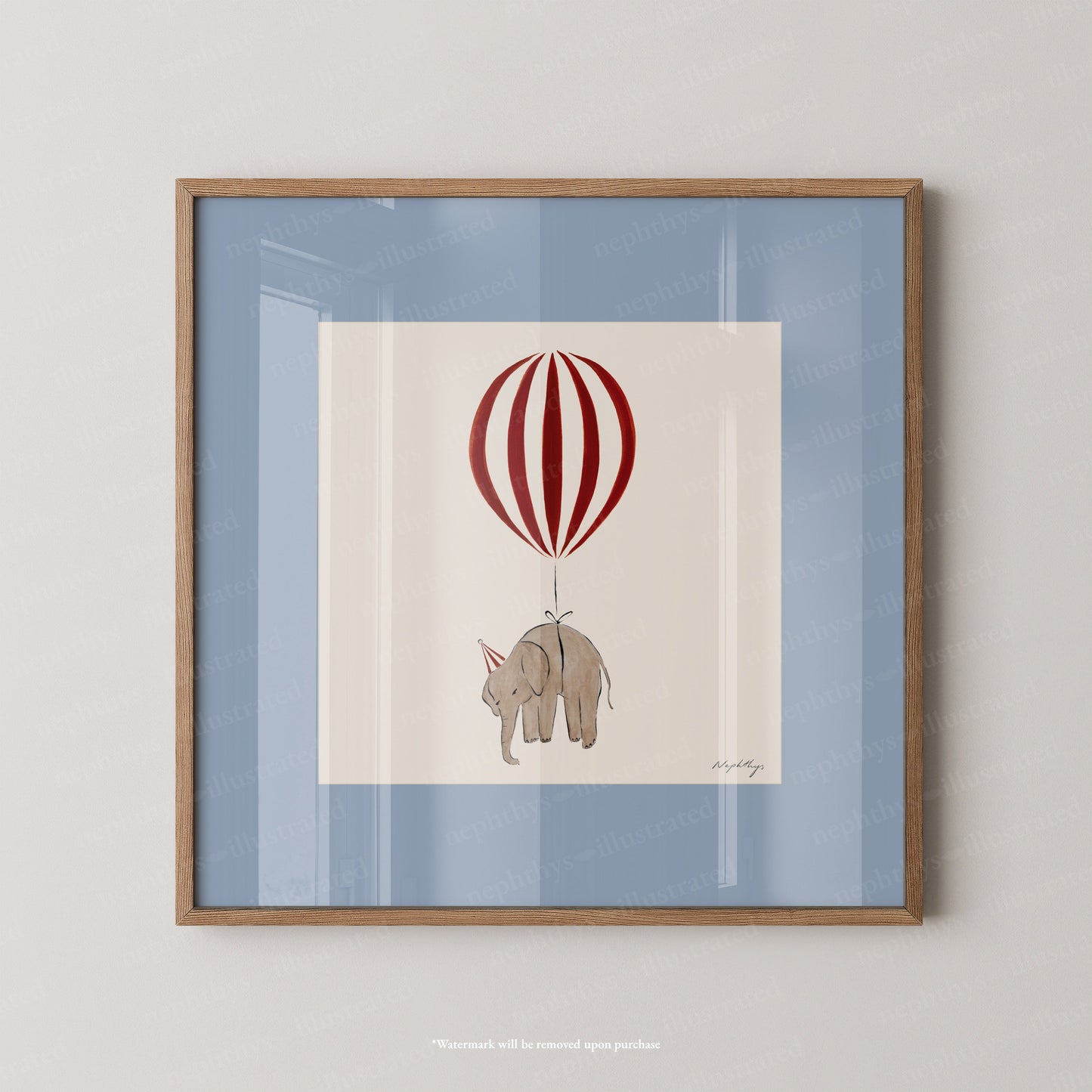 Elephant Balloon Personalised