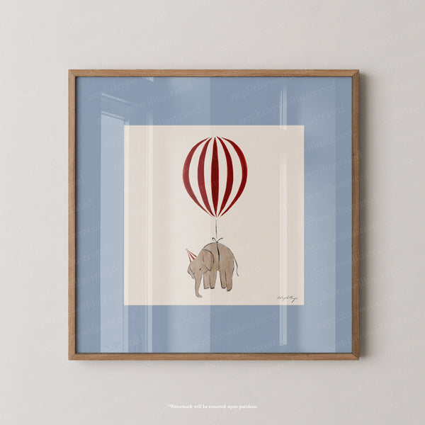 Elephant Balloon Personalised