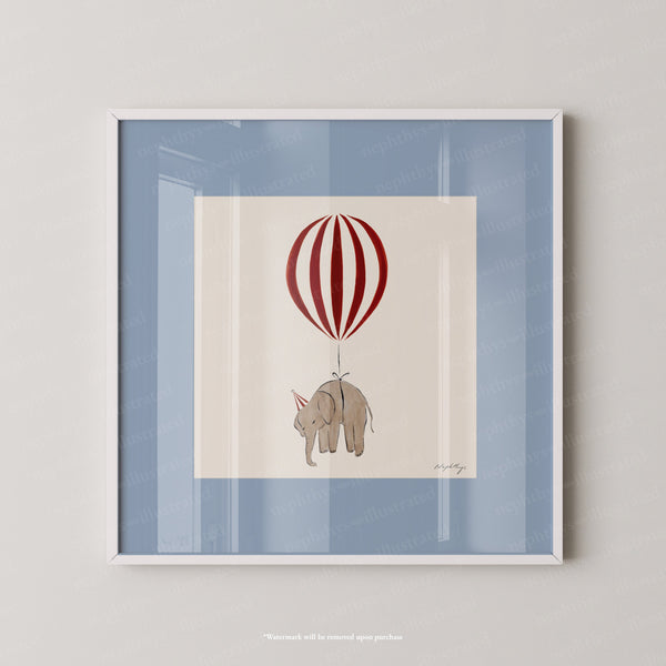 Elephant Balloon Personalised