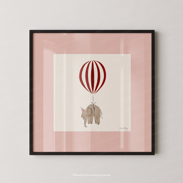 Elephant Balloon Personalised