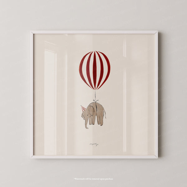 Elephant Balloon Personalised