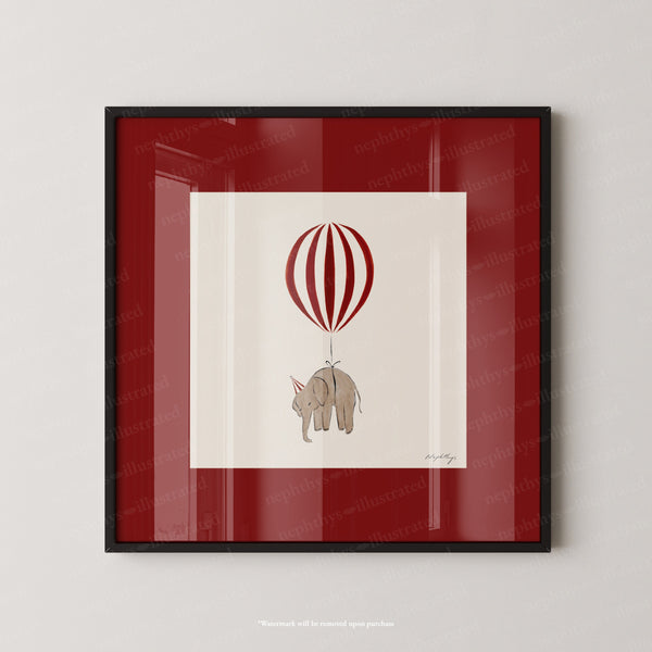 Elephant Balloon Personalised
