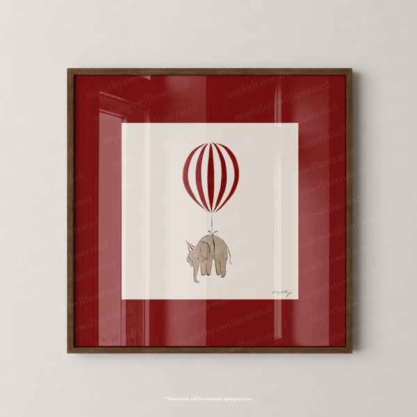 Elephant Balloon Personalised