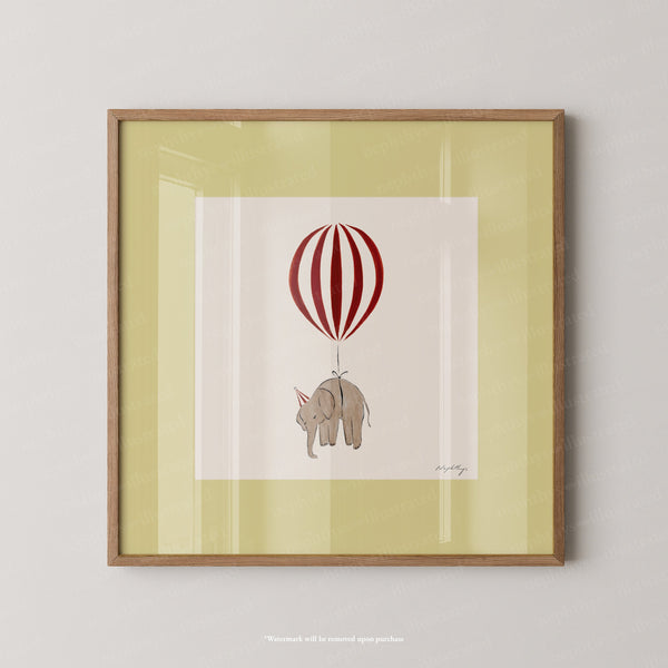 Elephant Balloon Personalised