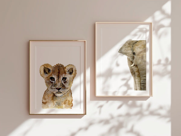 Lion Cub Limited Edition Fine Art Print