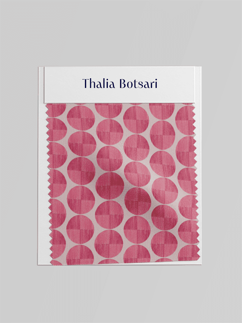 Elysia fabric in fuchsia pink