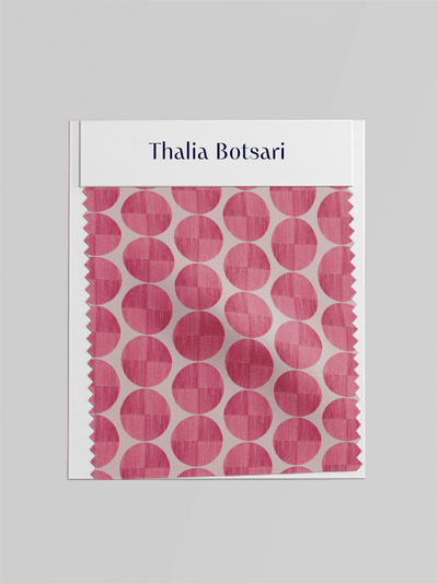 Elysia fabric in fuchsia pink