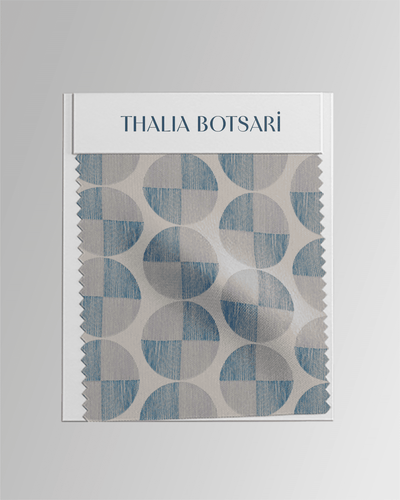 Elysia Cotton Linen-in Grey:Blue