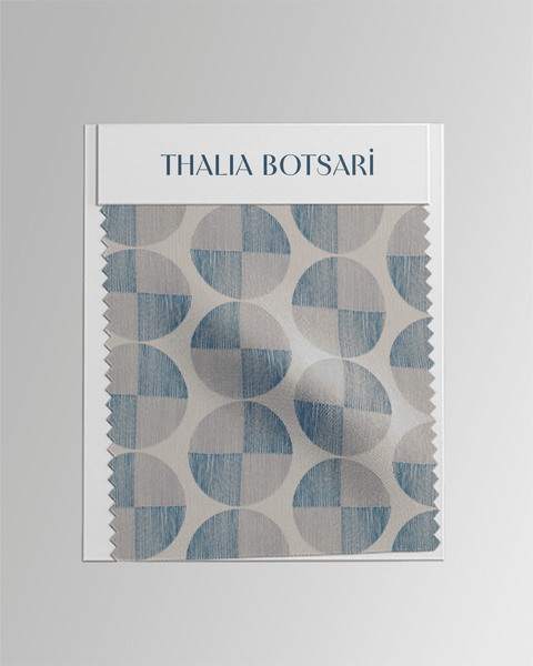 Elysia Cotton Linen-in Grey:Blue